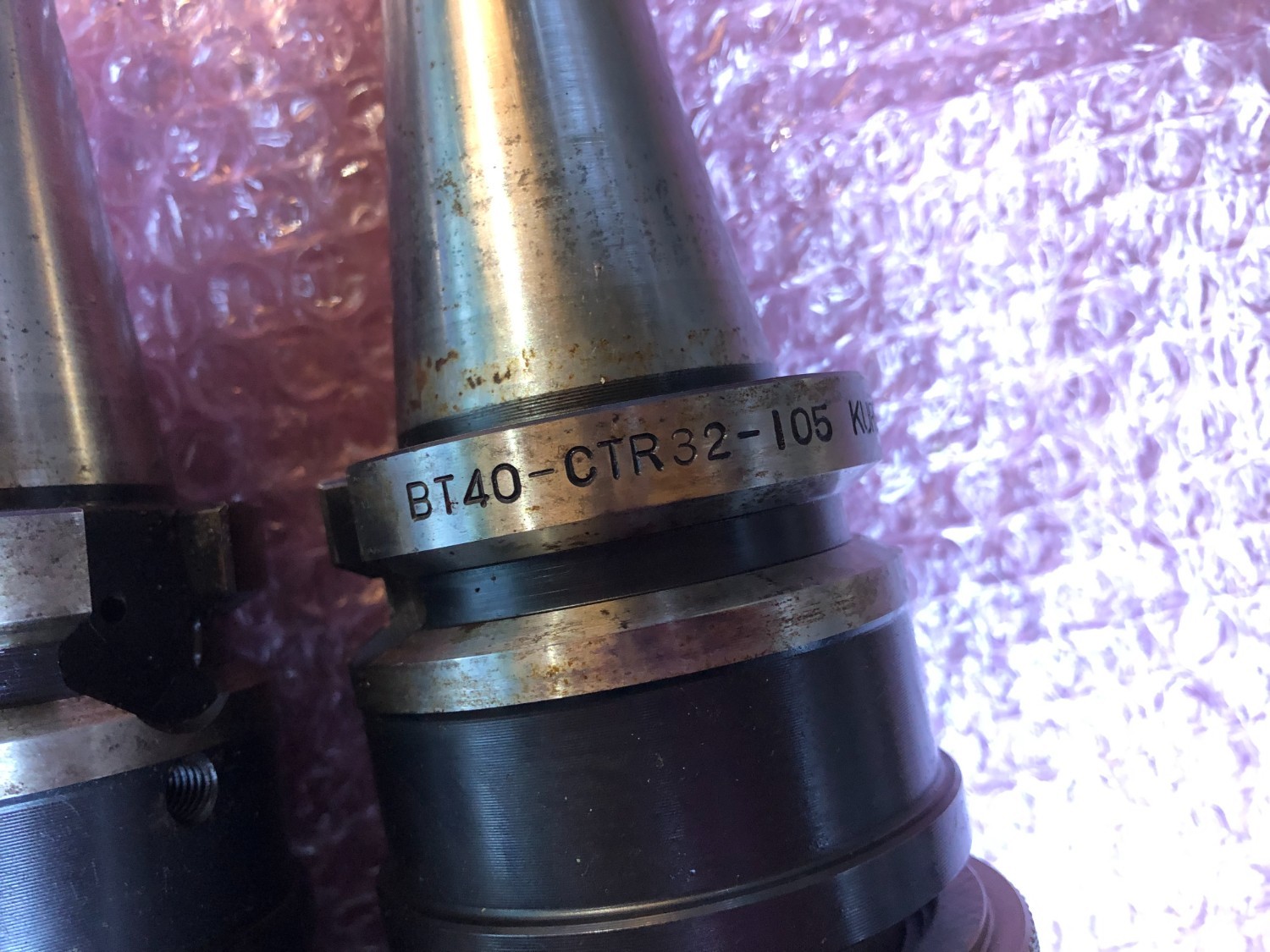 中古BT40 【ミーリングチャック】BT40-CTR32-105 黒田/KURODA