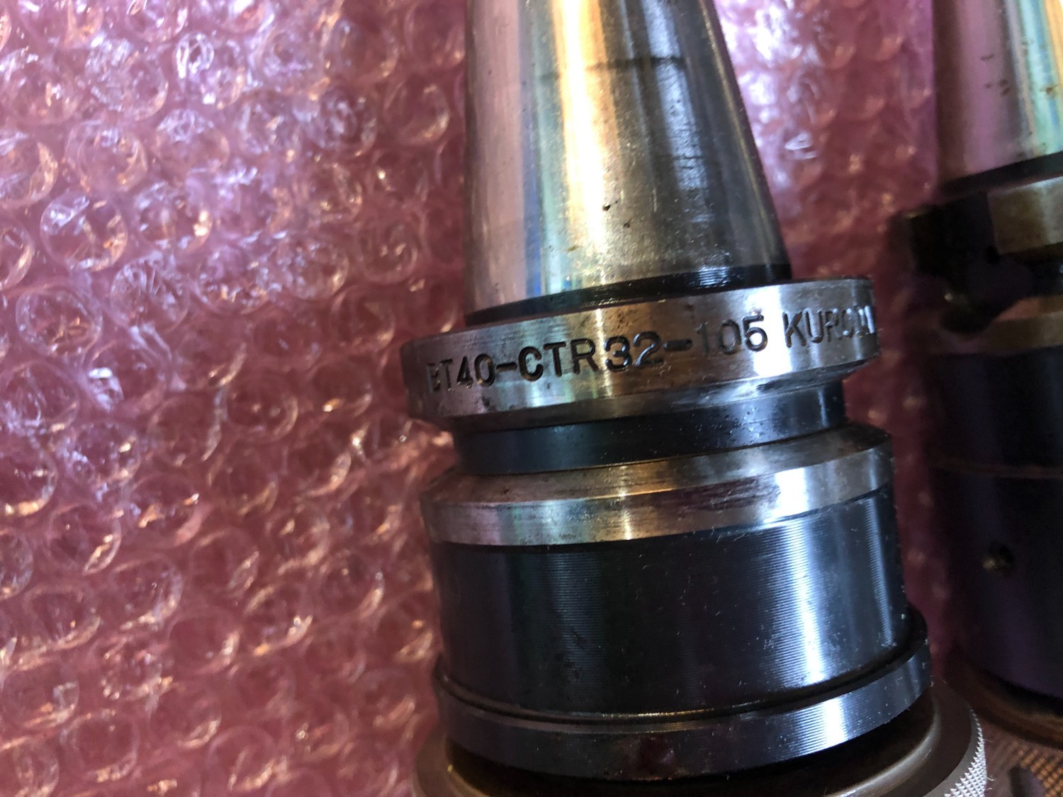 中古BT40 【ミーリングチャック】BT40-CTR32-105/135 黒田/KURODA