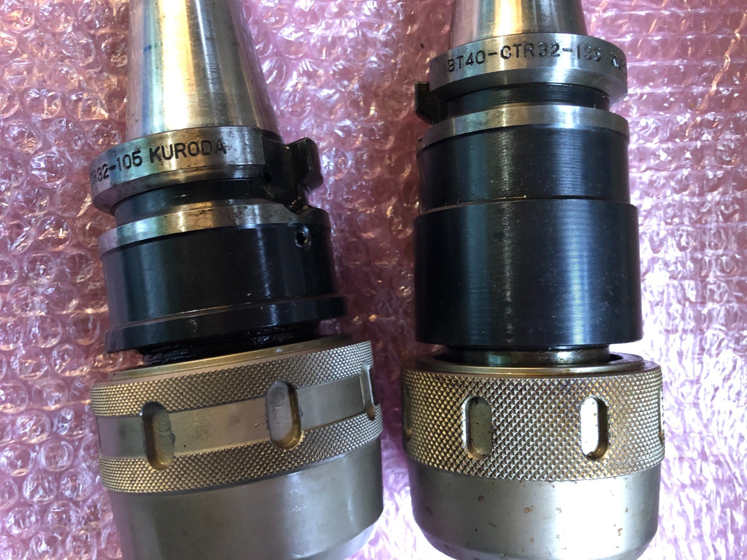 中古BT40 【ミーリングチャック】BT40-CTR32-105/135 黒田/KURODA