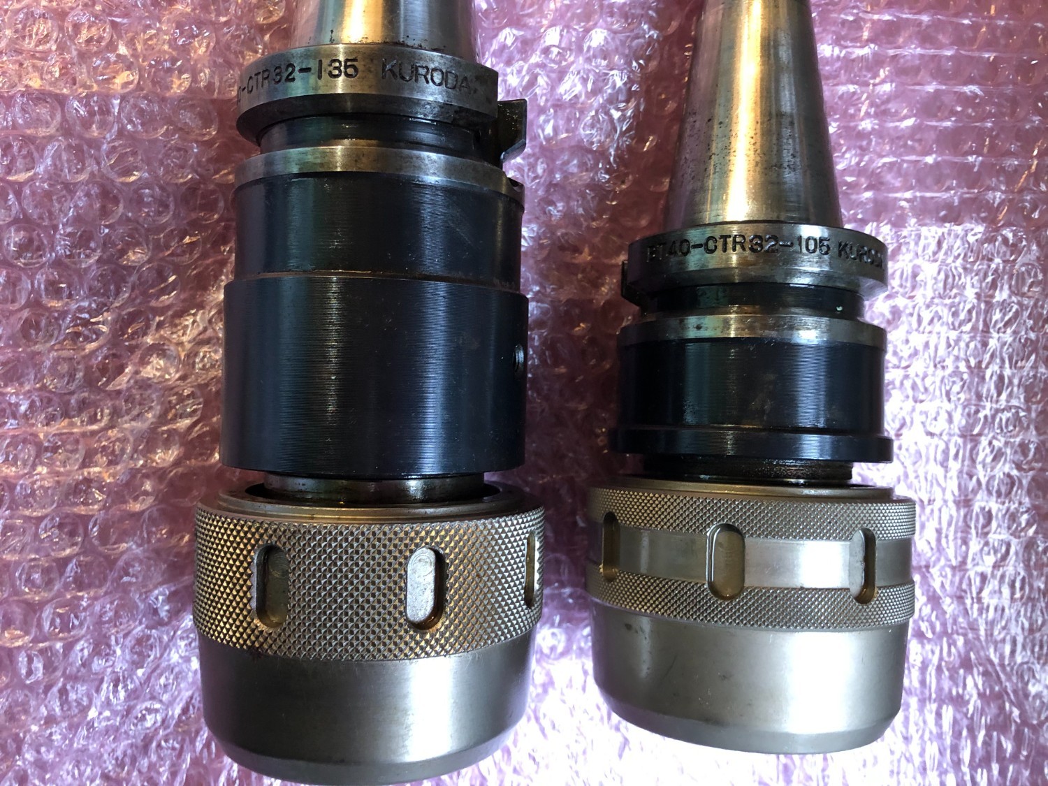 中古BT40 【ミーリングチャック】BT40-CTR32-105/135 黒田/KURODA
