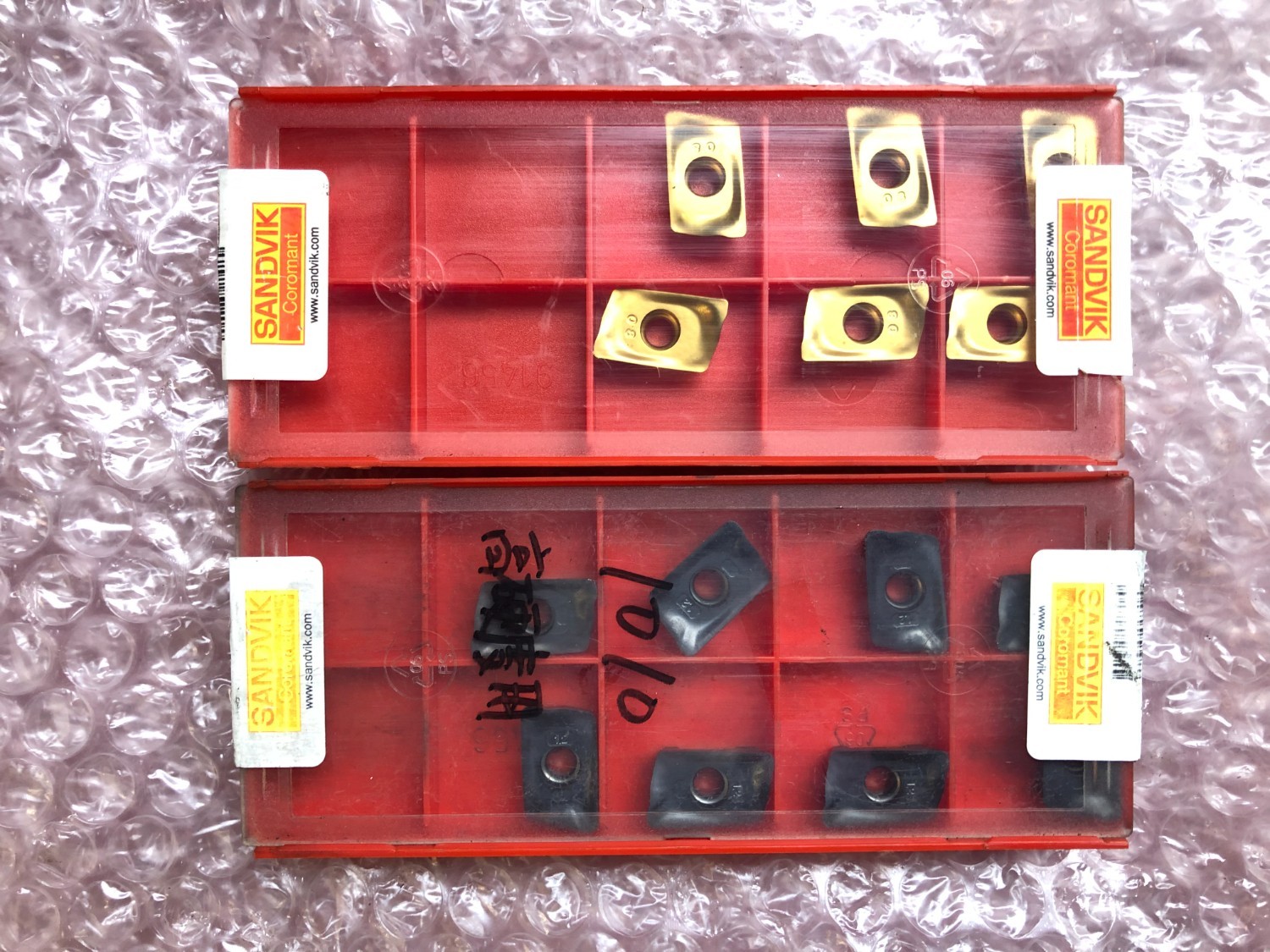 中古インサート（チップ） 【チップ2箱】R390-1806 12M-PM 1010/08M-MM 2040 SANDVIK