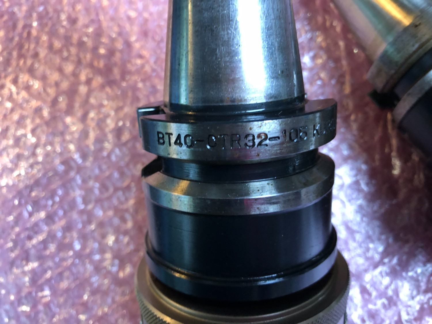 中古BT40 【ミーリングチャック】BT40-CTR32-105 黒田/KURODA