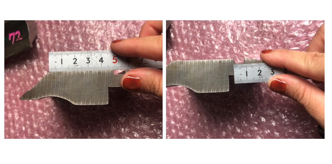 中古上型 【ベンダー金型(パンチ)】L75/67/65mm アマダ/AMADA