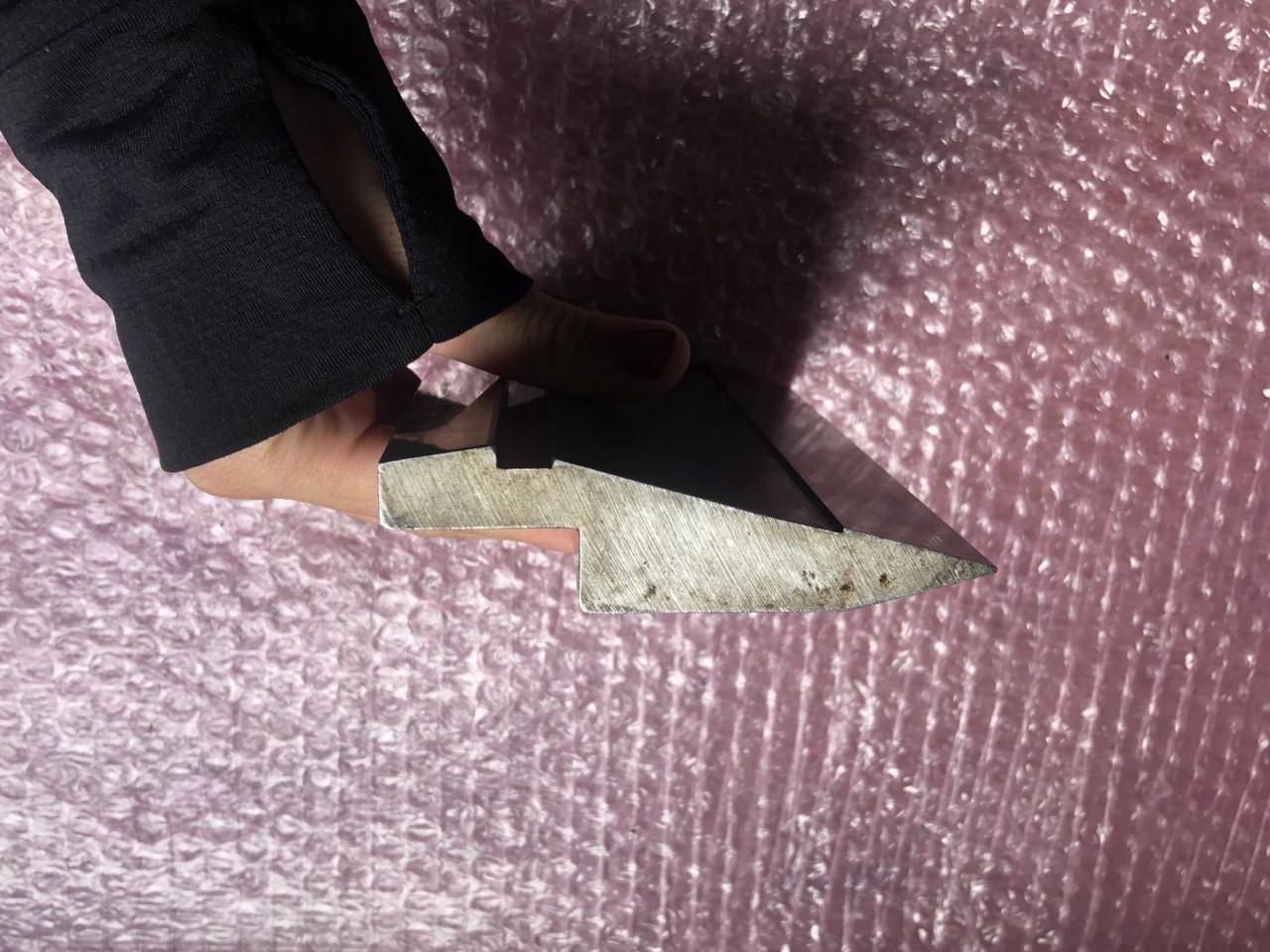 中古上型 【ベンダー金型(パンチ)】L170mm　 不明