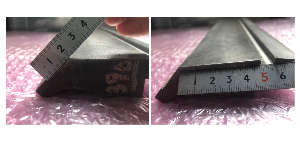 中古上型 【ベンダー金型(パンチ)】L396mm 不明