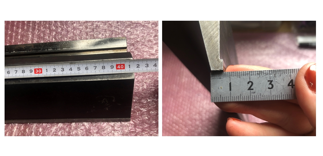 中古Die 【ベンダー金型(パンチ)】L405mm Unknown
