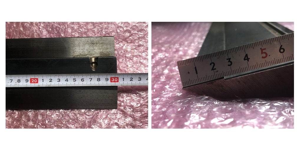 中古上型 【ベンダー金型(パンチ)】L302mm 不明