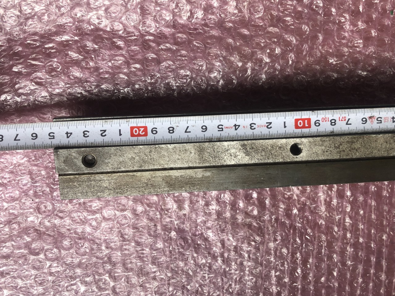 中古下型 【ベンダー金型（ダイ）】L247mm 不明