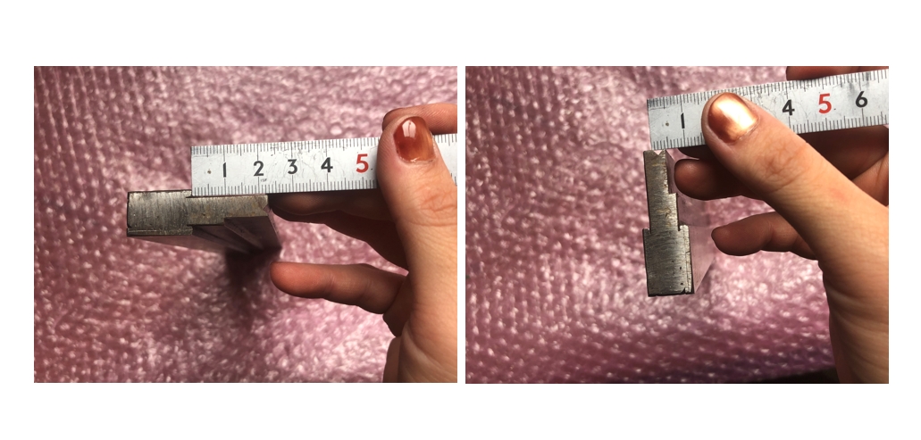 中古下型 【ベンダー金型(1Vダイ）】V3mm　L204mm 不明