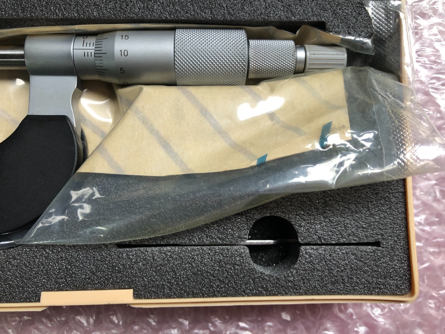 中古外側マイクロメーター 【直進式ブレードマイクロメータ】BLM-25(122-101) ミツトヨ/Mitutoyo