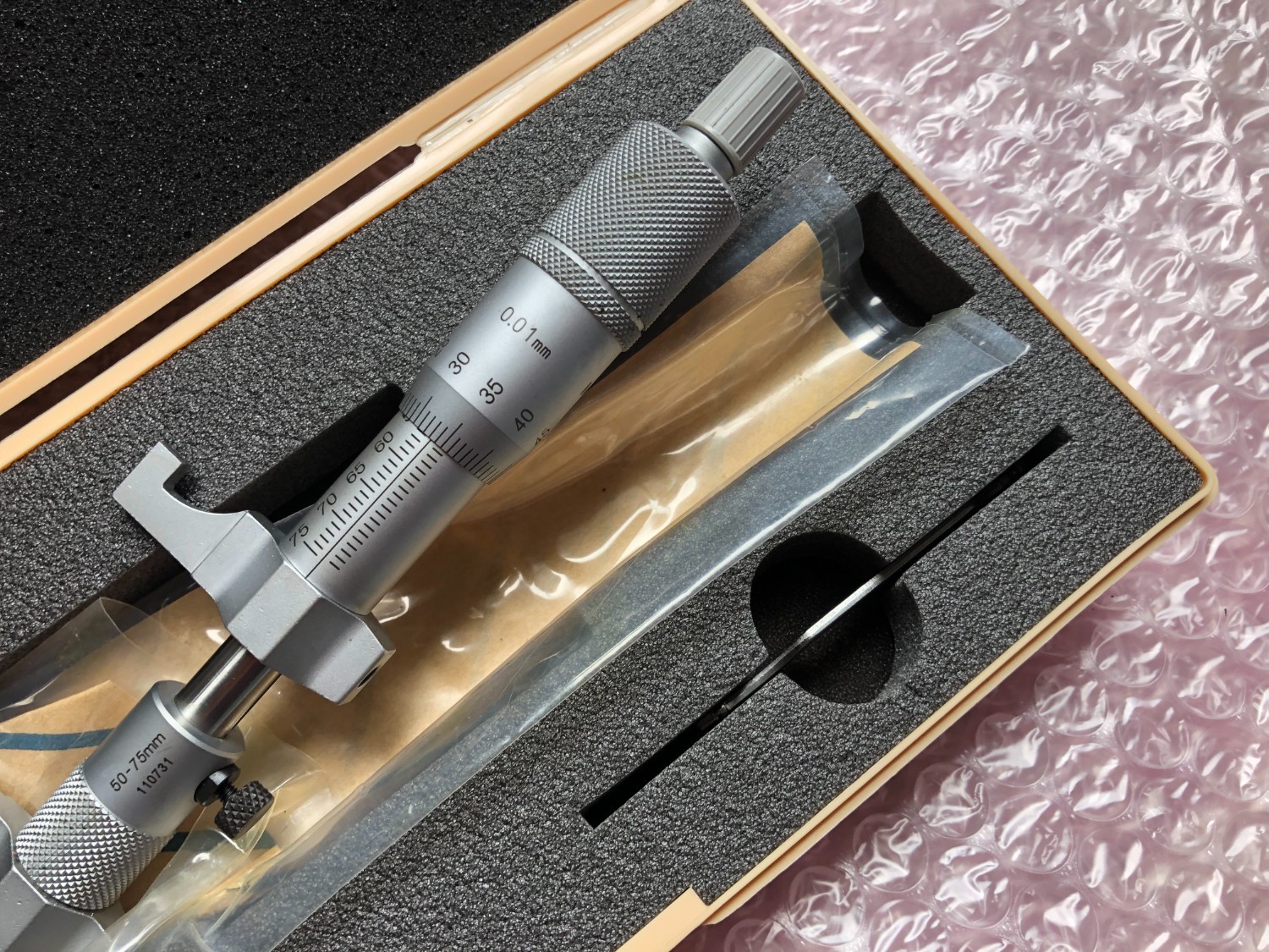 中古外側マイクロメーター 【キャリパー形内側マイクロメータ】IMP-75(145-187) ミツトヨ/Mitutoyo