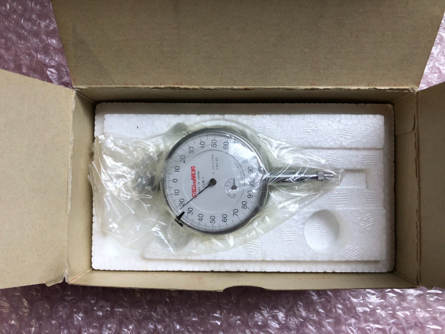 中古ダイヤルゲージ(ダイヤルインジゲーター含む) 【ダイヤルゲージ】LCM-1 サギノミヤ