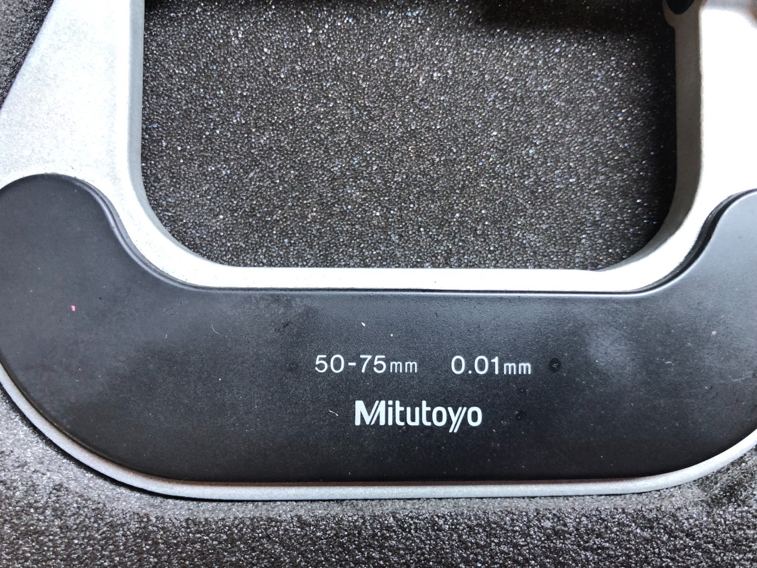 中古外側マイクロメーター 【標準外側マイクロメータ】M310-75(102-303) ミツトヨ/Mitutoyo