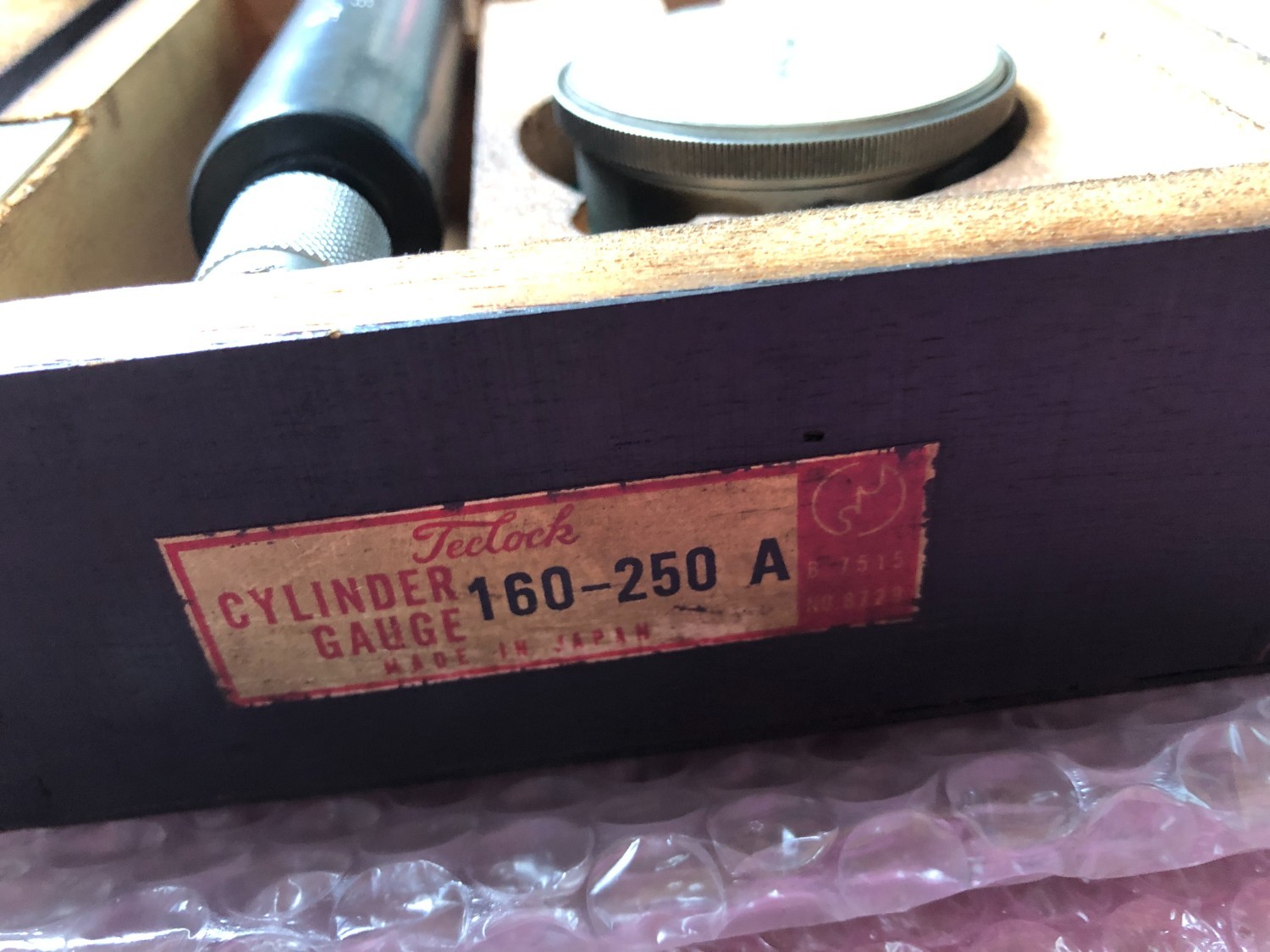 中古その他ゲージ 【シリンダーゲージ】160-250A テクロック/TECLOCK
