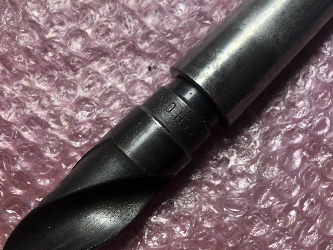 中古テーパ―シャンクドリル 【テーパーシャンクドリル】HSSシリーズφ30 不明