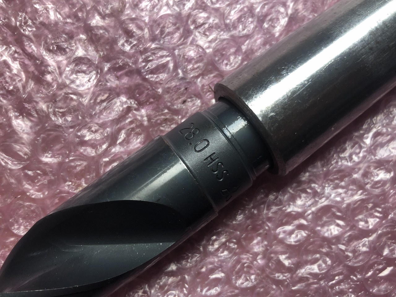 中古テーパ―シャンクドリル 【テーパーシャンクドリル】HSSシリーズφ28 三菱/MITSUBISHI
