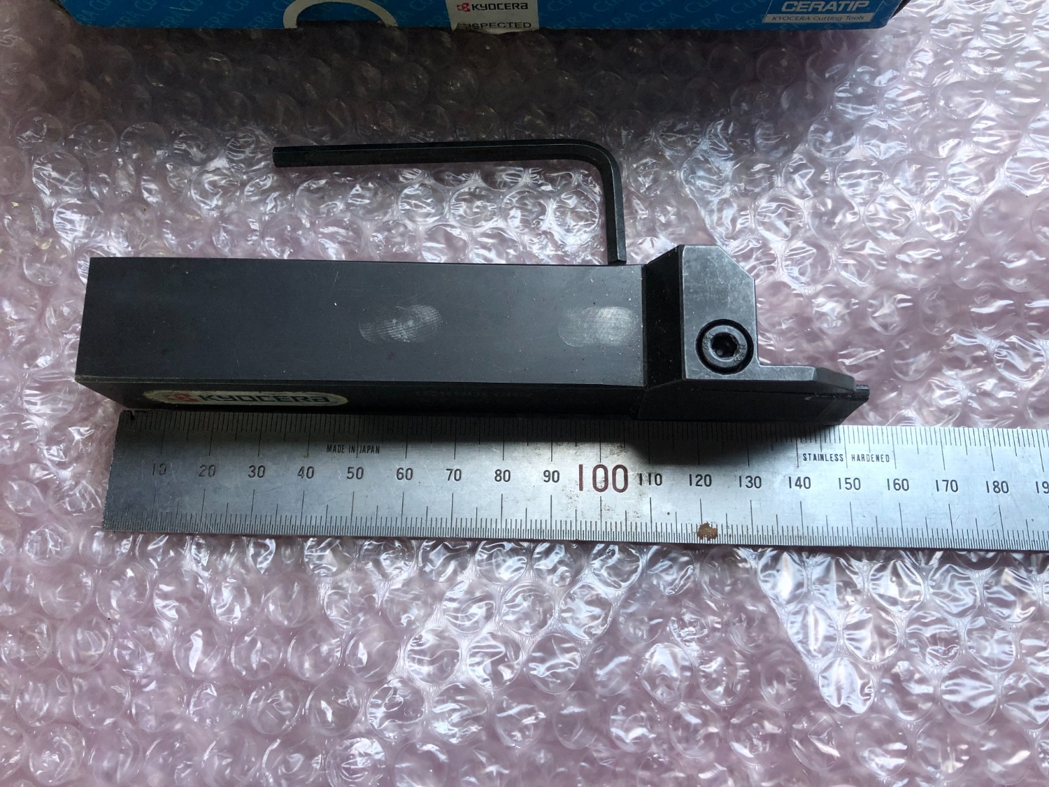 中古その他ねじ切り・ネジ造形工具 【溝入れ用ホルダ】KFMSR2525M150220-4  京セラ