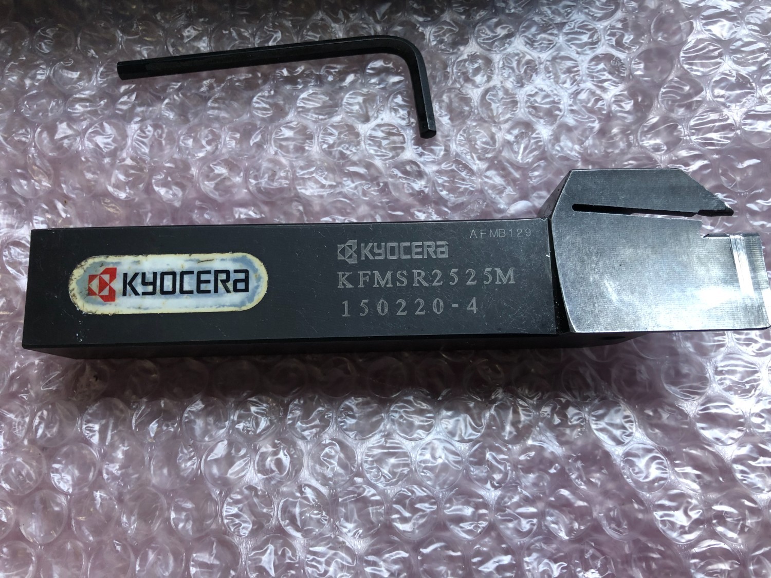 中古その他ねじ切り・ネジ造形工具 【溝入れ用ホルダ】KFMSR2525M150220-4  京セラ