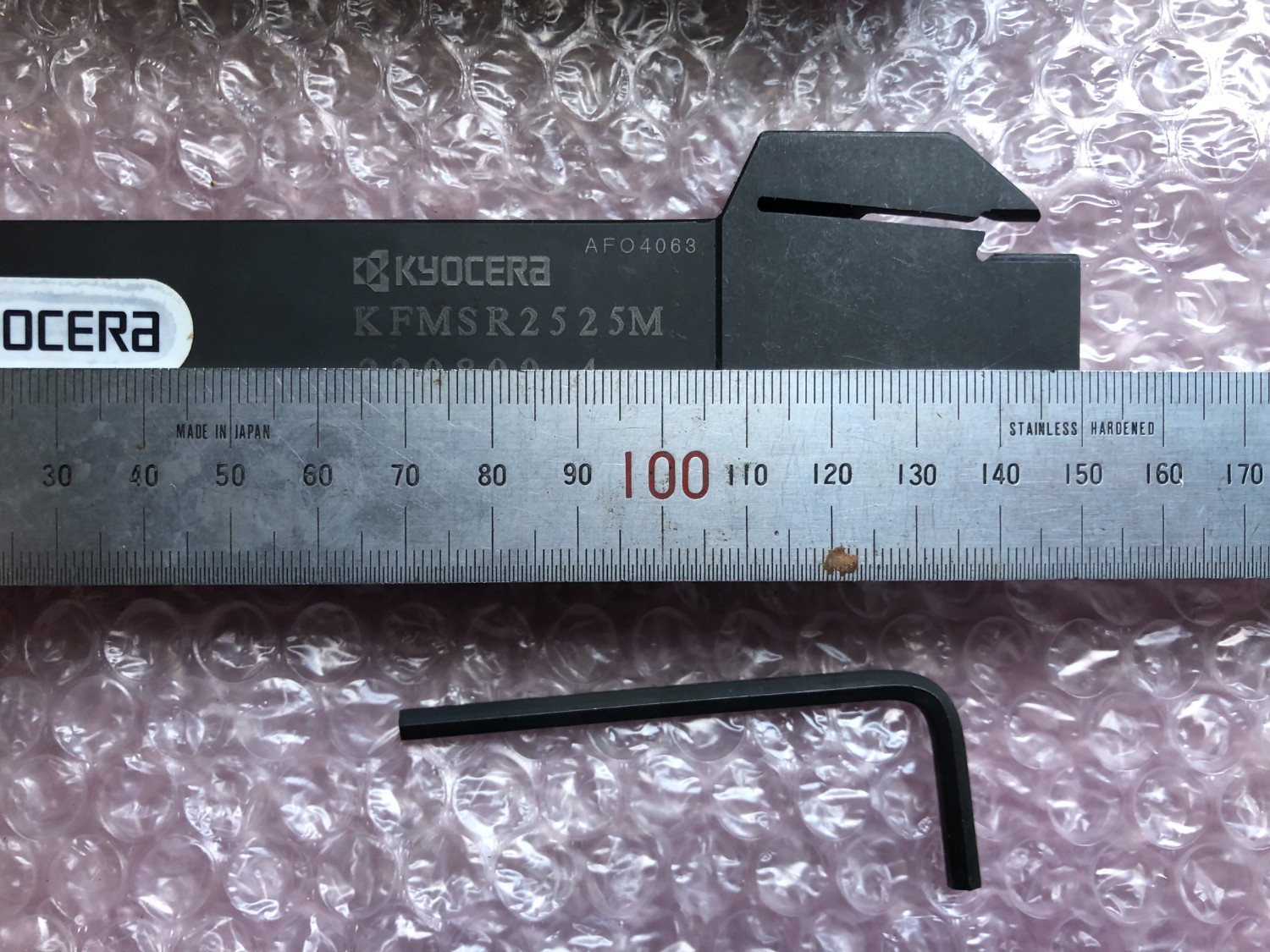 中古その他ねじ切り・ネジ造形工具 【溝入れ用ホルダ】KFMSR2525M220800-4  京セラ