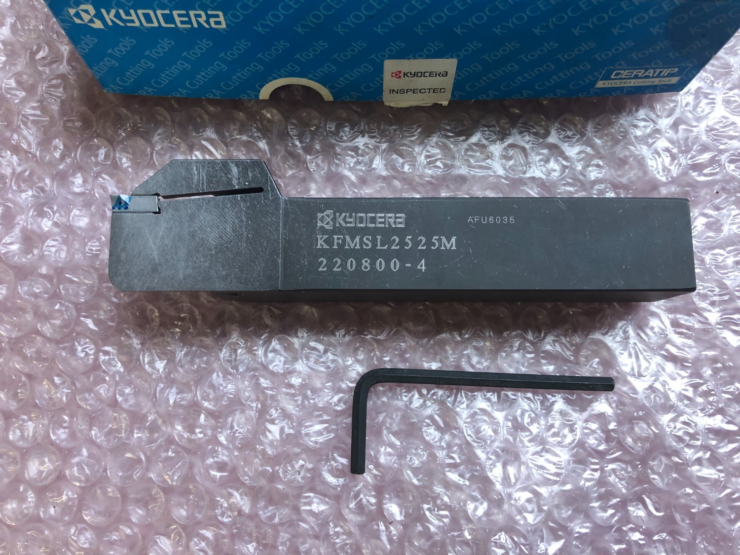 中古その他ねじ切り・ネジ造形工具 【溝入れ用ホルダ】KFMSL252M220800-4  京セラ