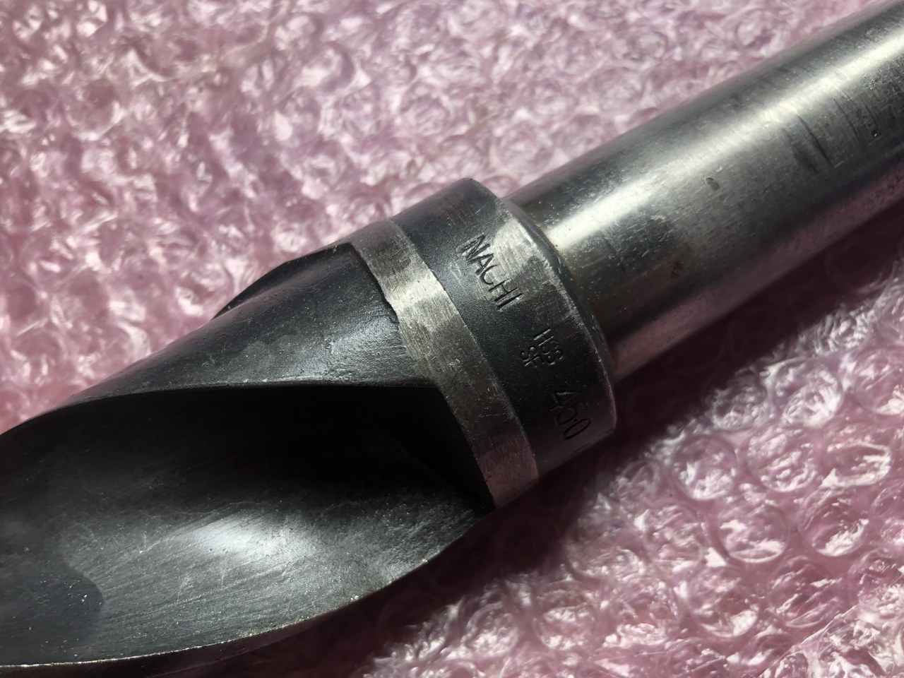 中古テーパ―シャンクドリル 【テーパーシャンクドリル】HSSシリーズφ45 NACHI/ナチ不二越