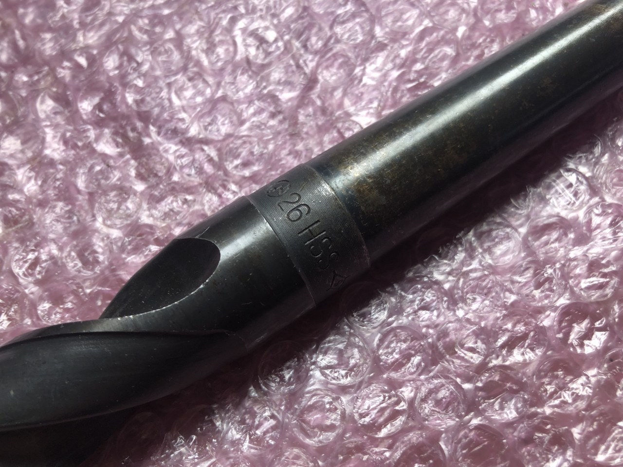 中古テーパ―シャンクドリル 【テーパーシャンクドリル】HSSシリーズφ26 不明