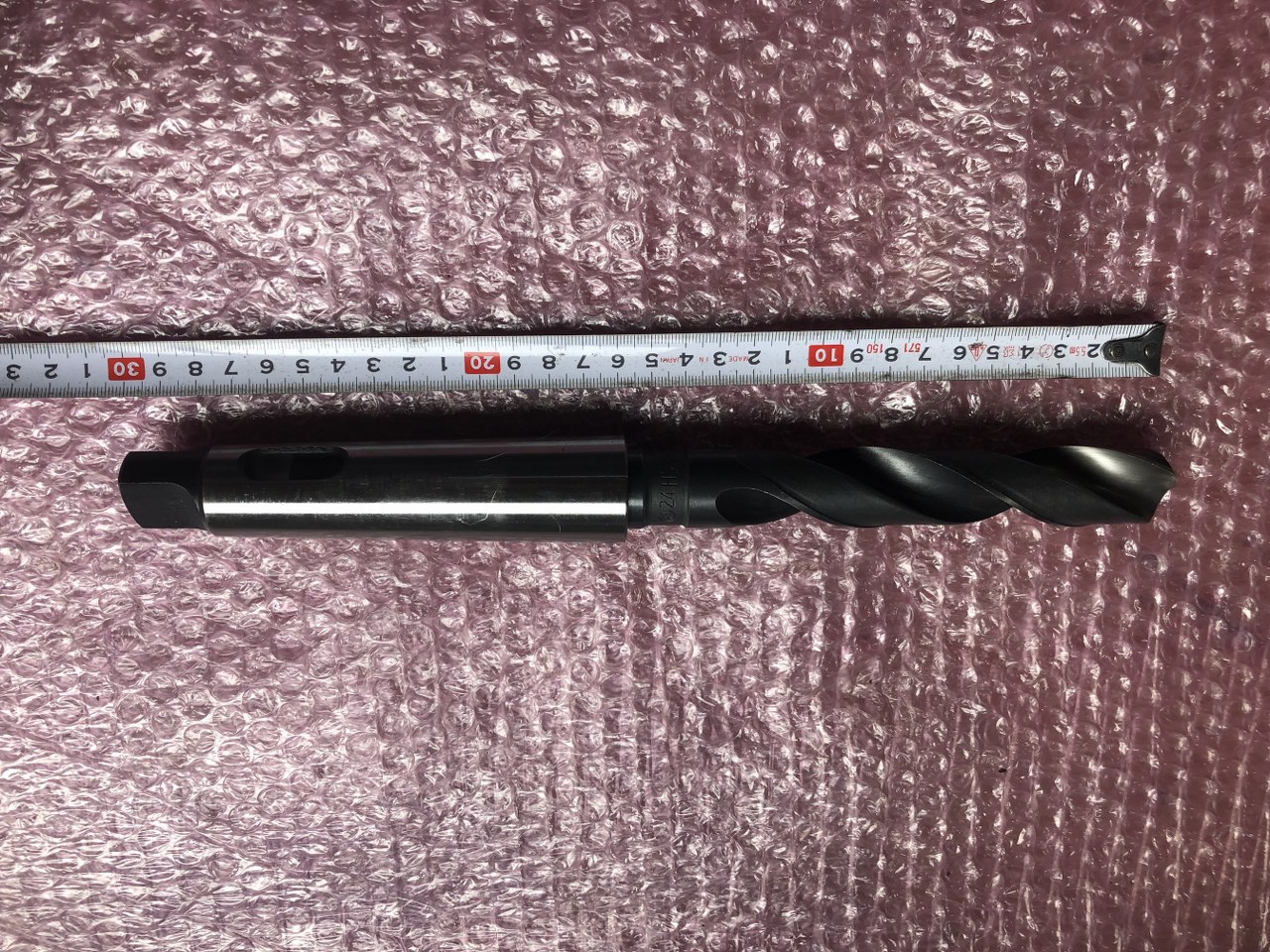 中古テーパ―シャンクドリル 【テーパーシャンクドリル】HSSシリーズφ24 不明