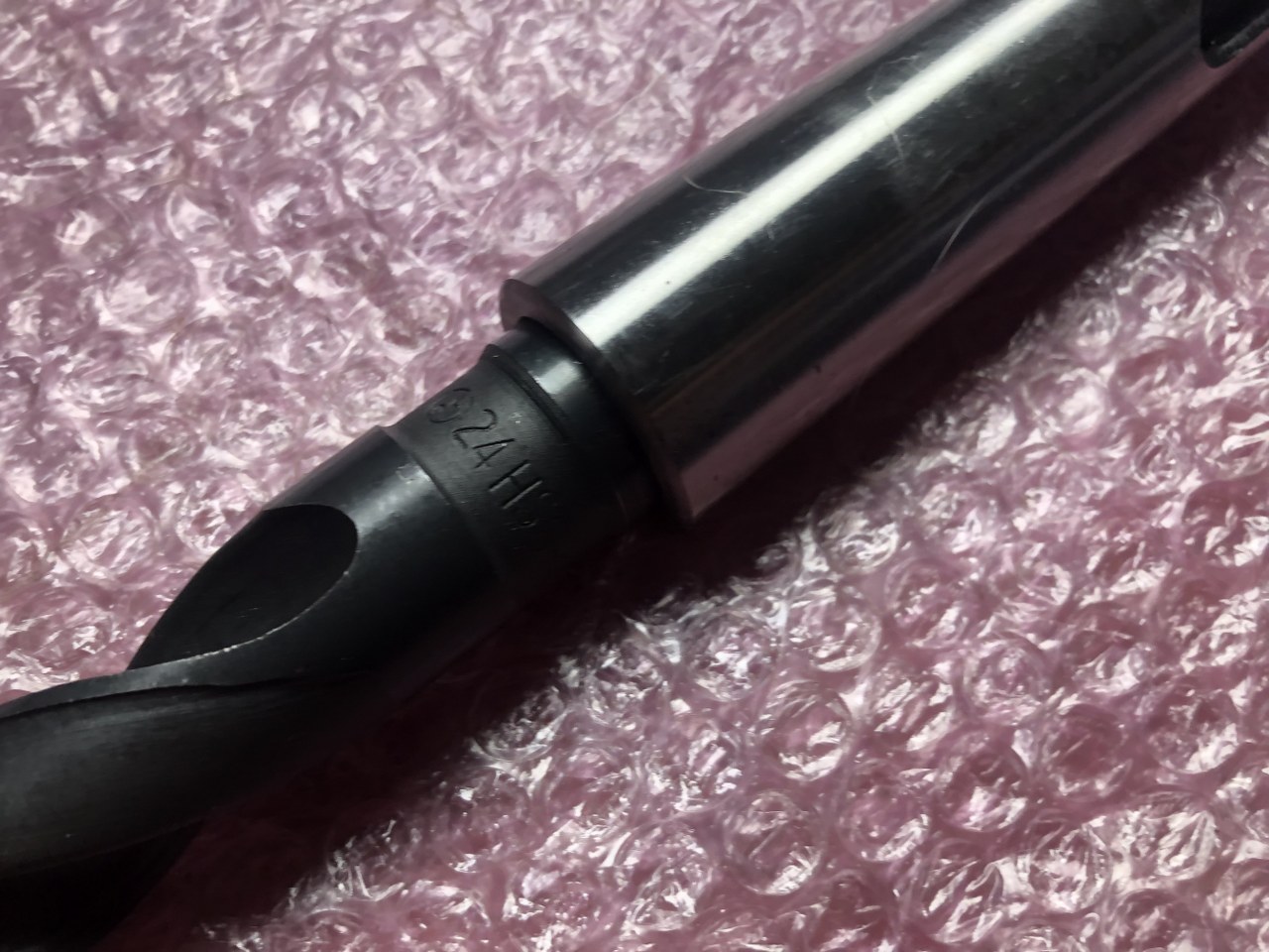 中古テーパ―シャンクドリル 【テーパーシャンクドリル】HSSシリーズφ24 不明
