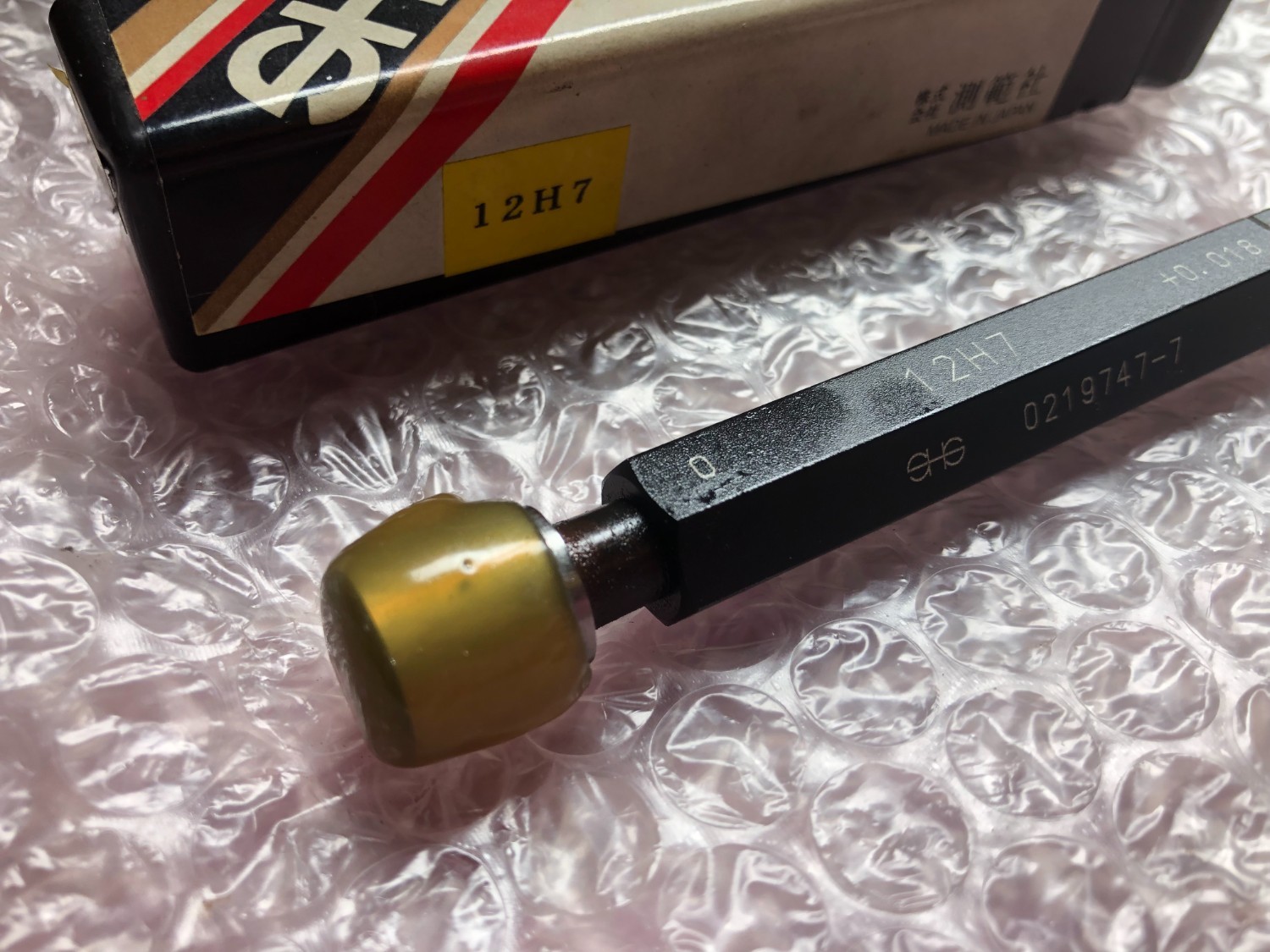 中古その他ゲージ 【限界栓ゲージ】12H7 測範社/SHS