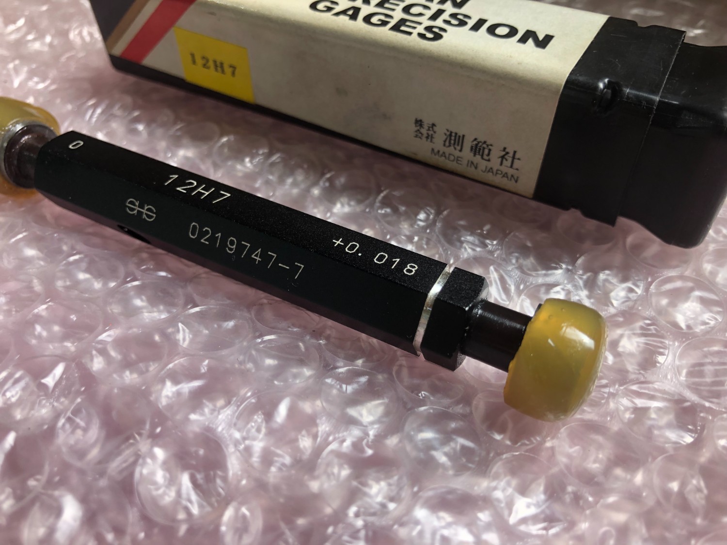 中古その他ゲージ 【限界栓ゲージ】12H7 測範社/SHS