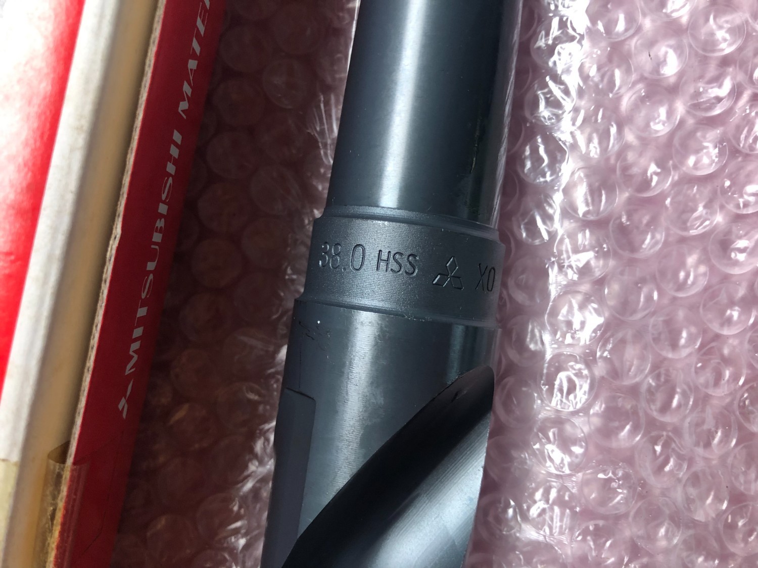 中古テーパ―シャンクドリル 【テーパーシャンクドリル】φ38 三菱/MITSUBISHI