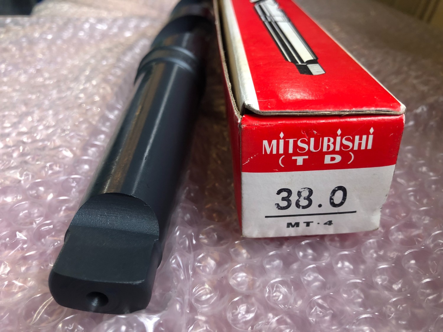 中古テーパ―シャンクドリル 【テーパーシャンクドリル】φ38 三菱/MITSUBISHI
