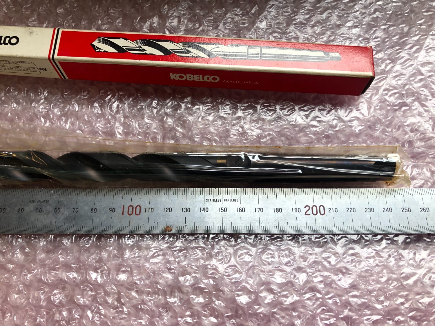中古テーパ―シャンクドリル 【テーパーシャンクドリル】φ17.5 コベルコ/KOBELCO