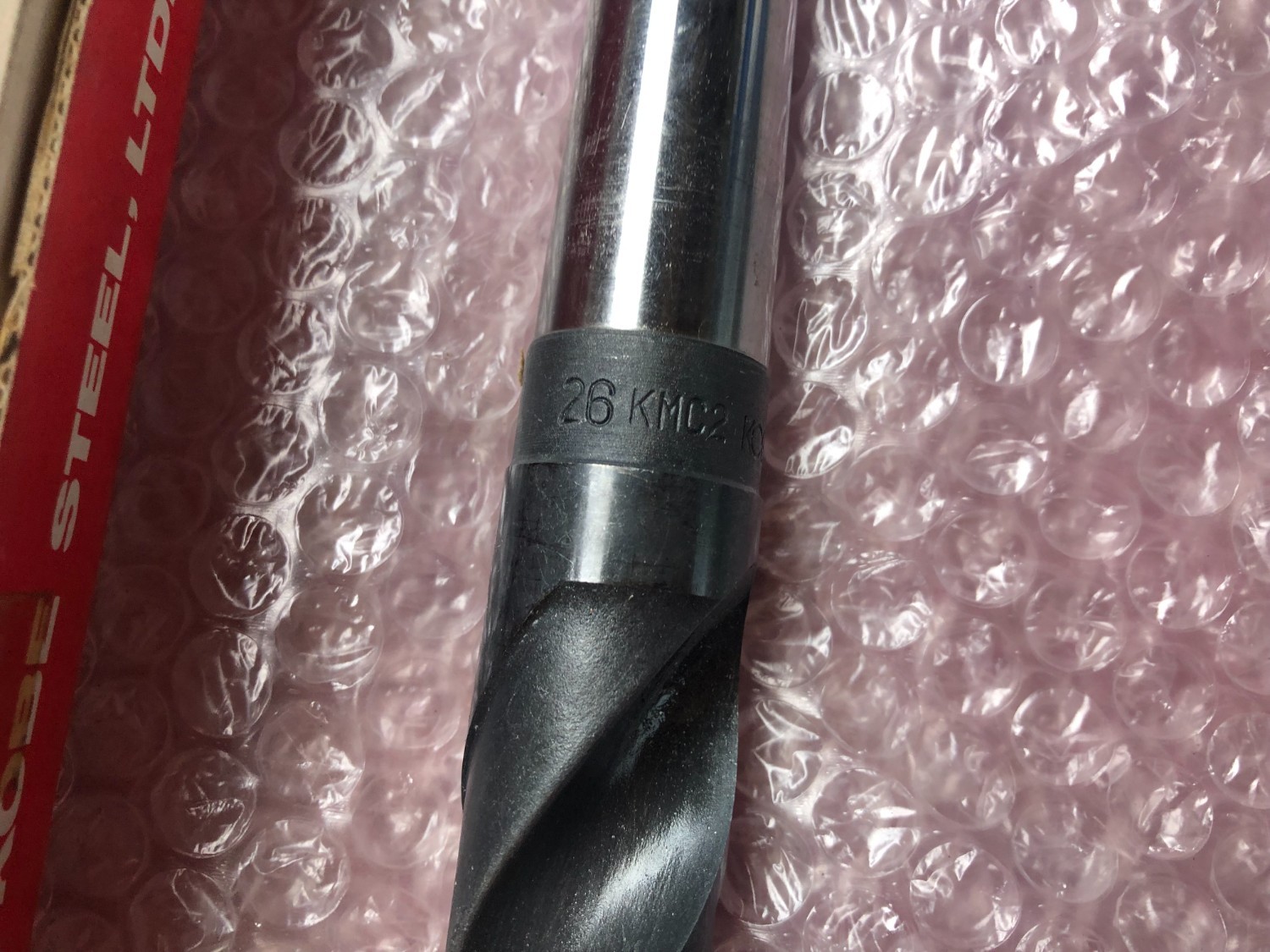 中古テーパ―シャンクドリル 【テーパーシャンクドリル】φ26 コベルコ/KOBELCO