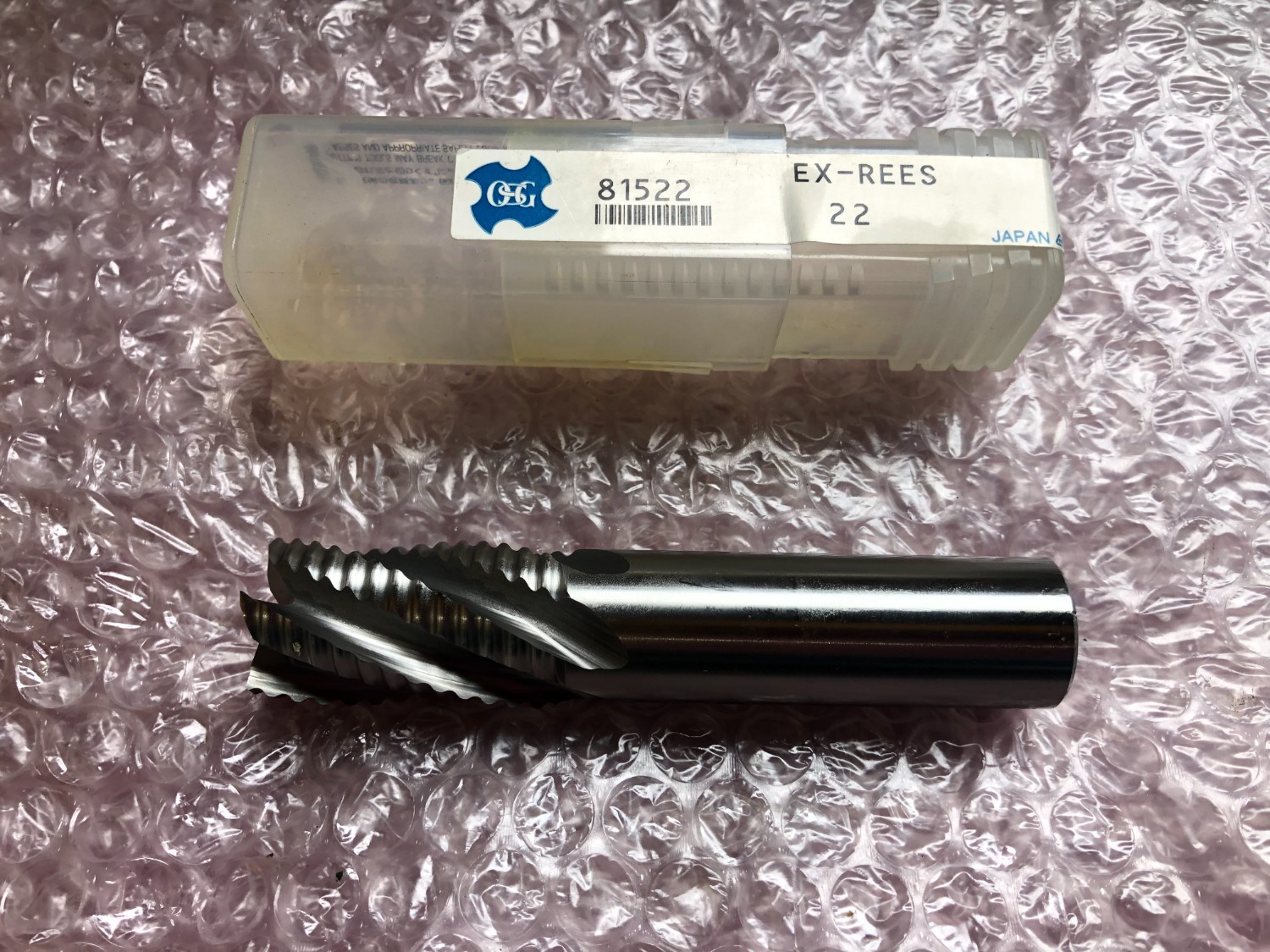 中古エンドミル(スクエア) 【ラフィングショートエンドミル】EX-REESφ22 OSG/ オーエスジー