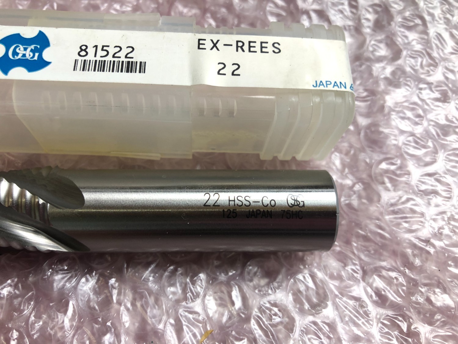 中古エンドミル(スクエア) 【ラフィングショートエンドミル】EX-REESφ22 OSG/ オーエスジー