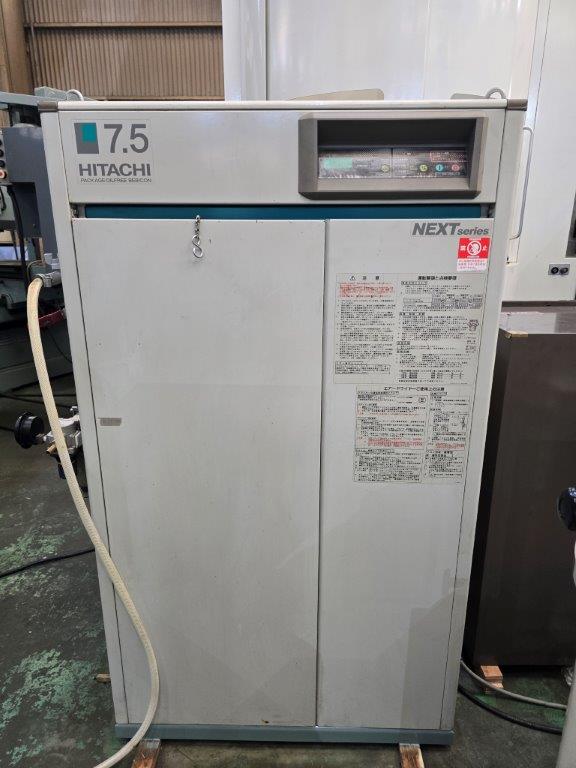 中古コンプレッサー POD-7.5MN5 日立/Hitachi