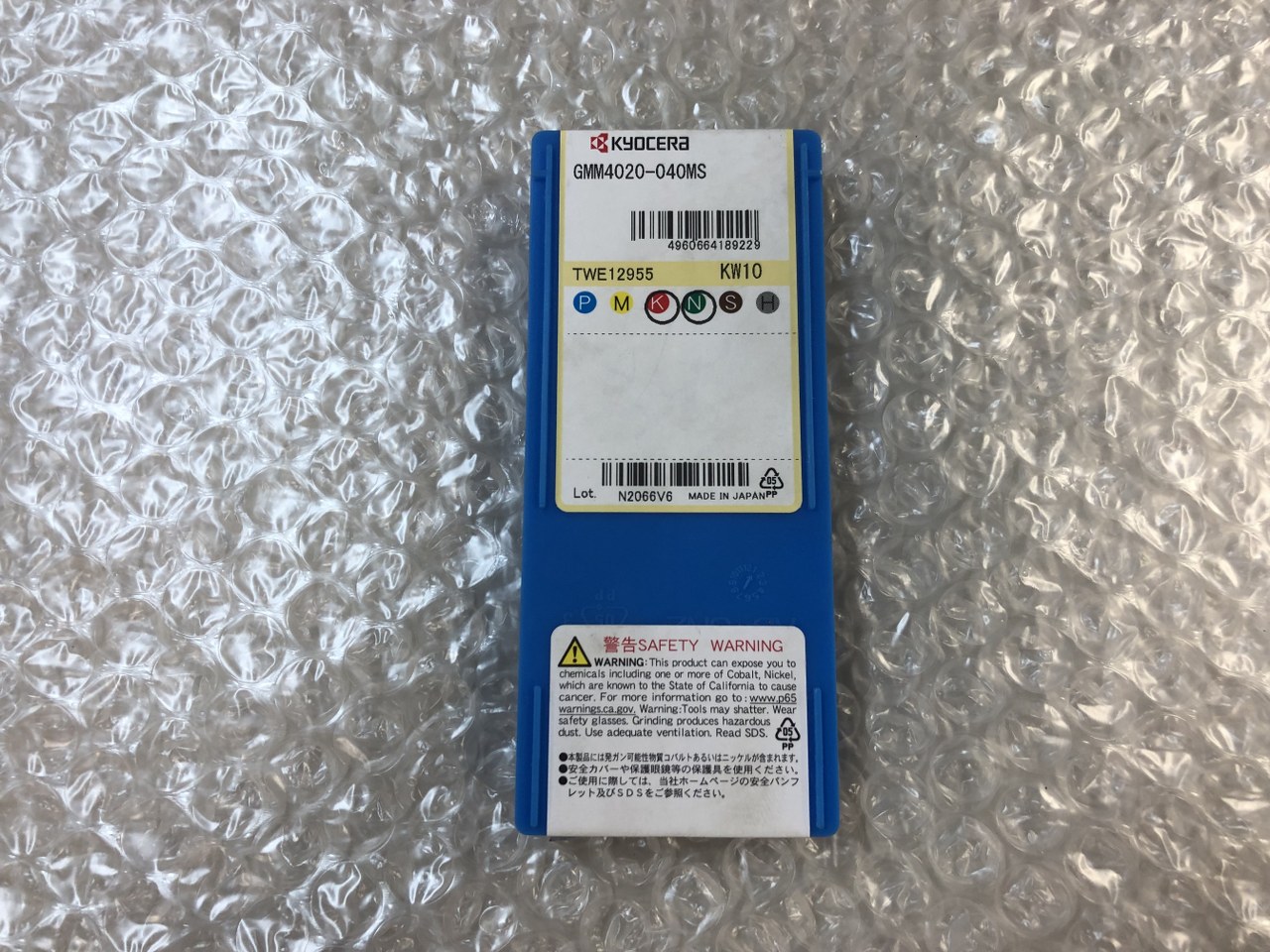 中古インサート（チップ） 【チップ】GMM4020-040MS 京セラ/Kyocera