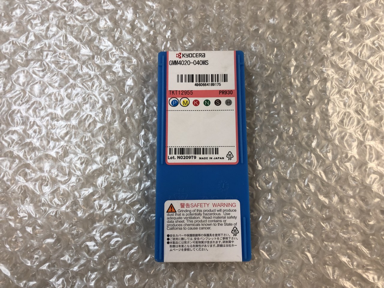 中古インサート（チップ） 【チップ】GMM4020-040MS 京セラ/Kyocera