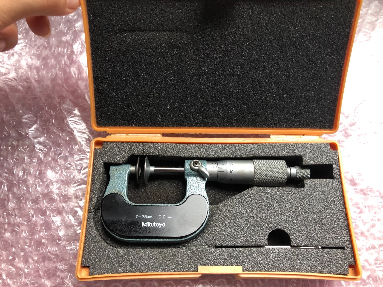中古外側マイクロメーター 【歯厚マイクロメータ】GMA-25(125-101) ミツトヨ/Mitutoyo