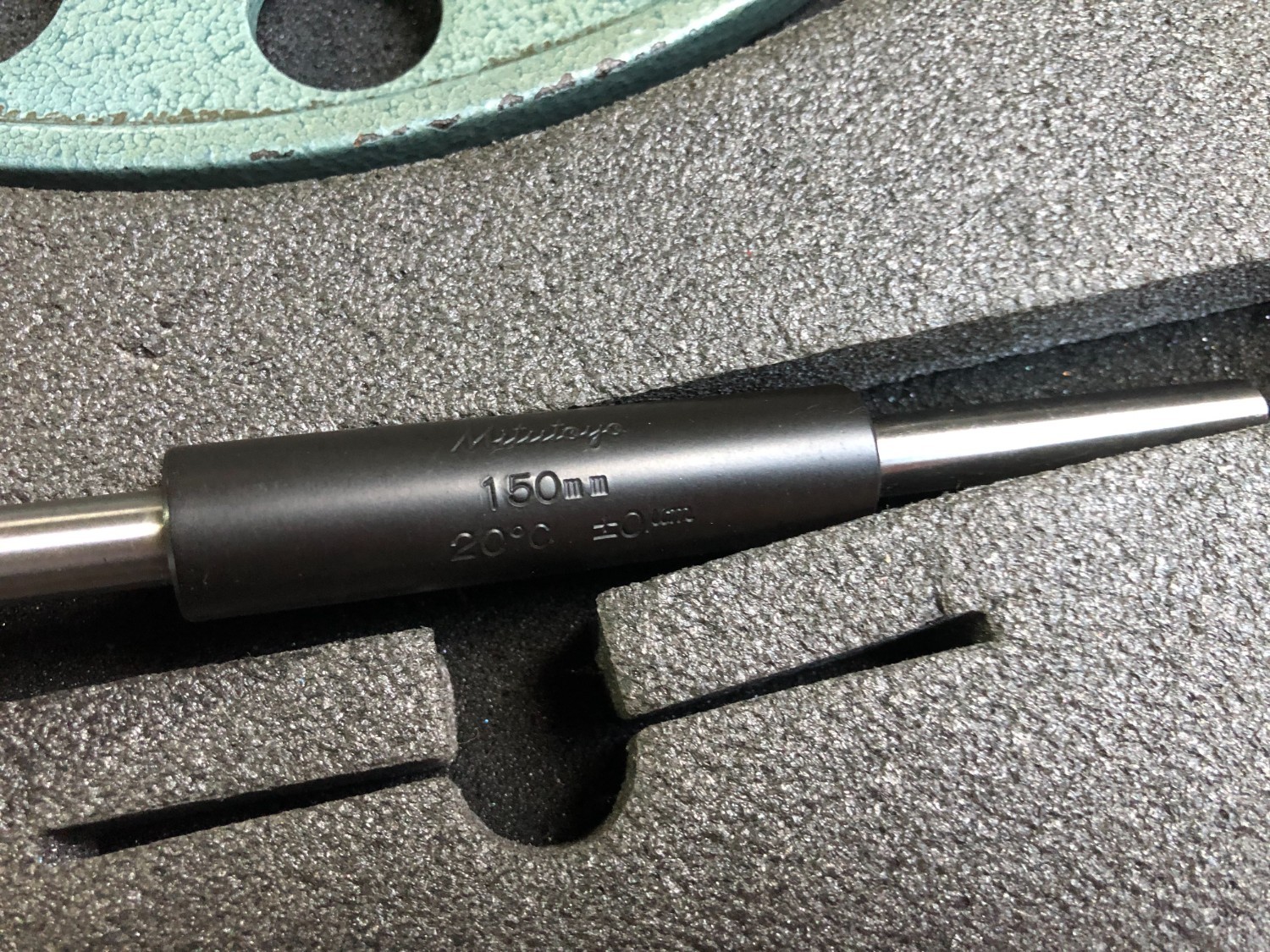 中古Outside micrometer 【標準外側マイクロメータ】OM-175(103-143) ミツトヨ/Mitutoyo