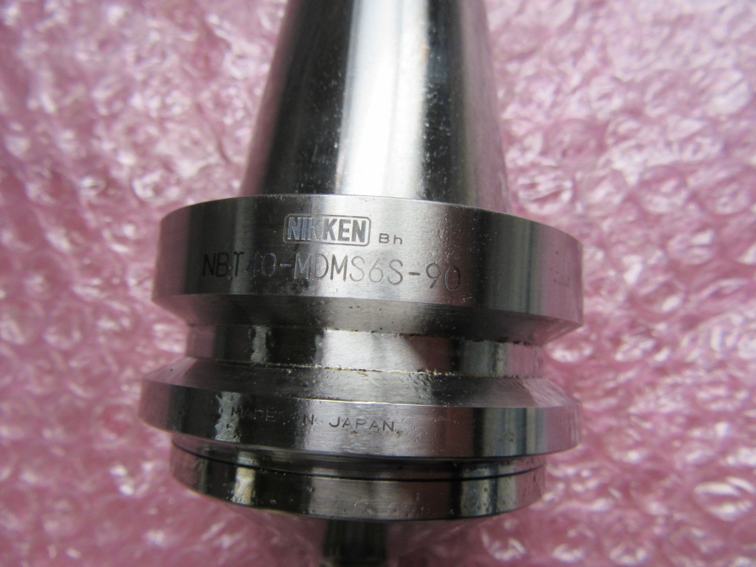 中古BT40 【焼きばめホルダ】NBT40-MDMS6S-90 日研