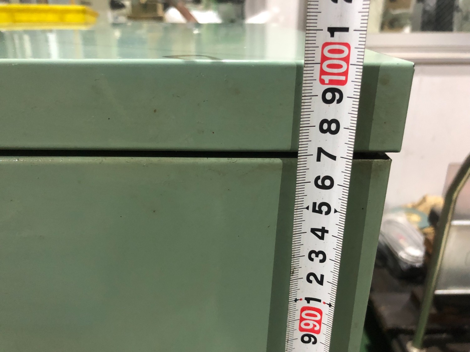 中古キャビネット類 【キャビネット】W880xD515xH1000(mm) バンラック/VANLACK