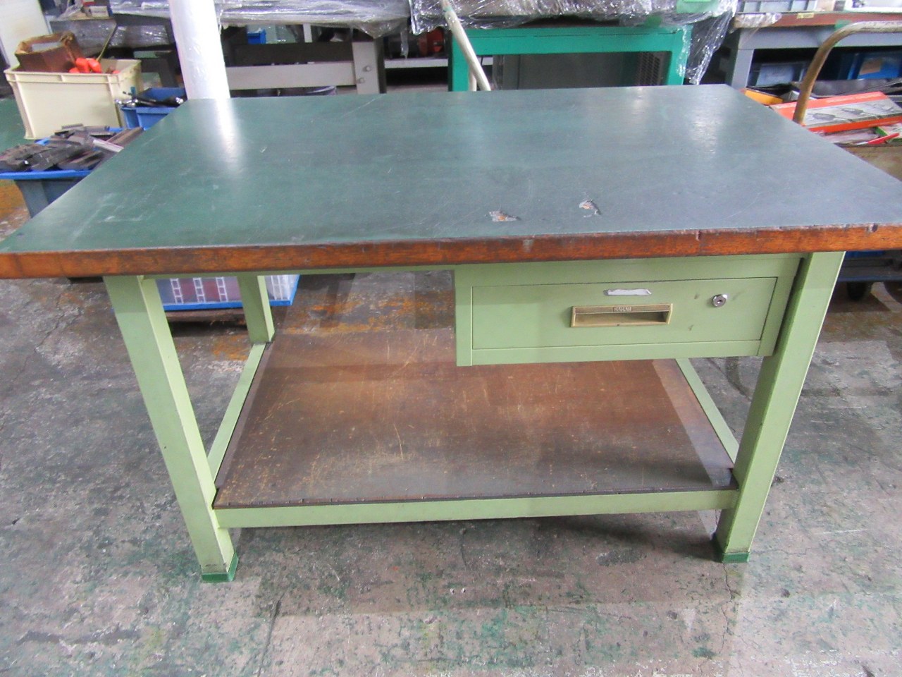 中古作業机 【作業台】W1200xD800xH745(mm) サカエ/SAKAE