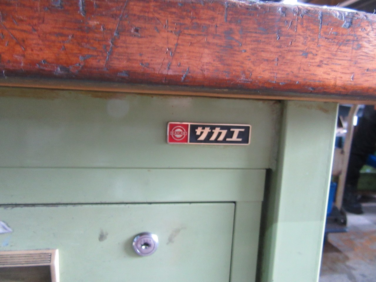 中古作業机 【作業台】W1200xD800xH745(mm) サカエ/SAKAE