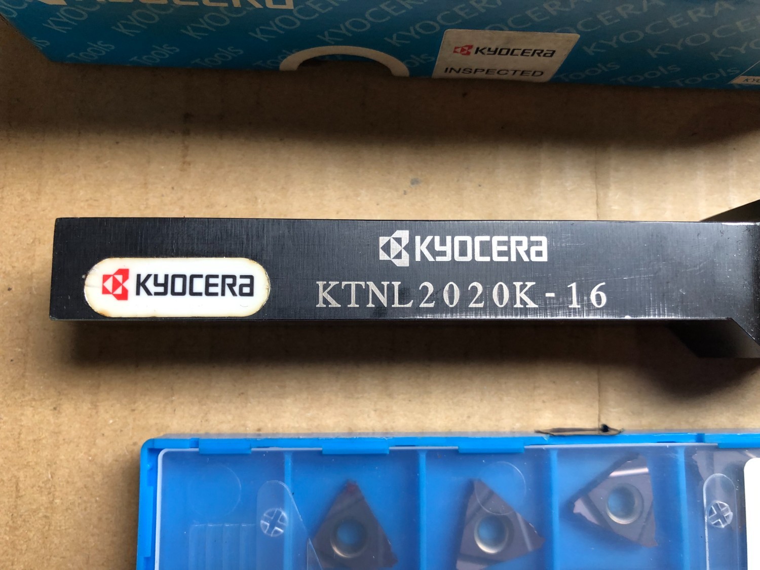 中古その他ねじ切り・ネジ造形工具 【ねじ切りホルダ】KTNL2020K-16  京セラ