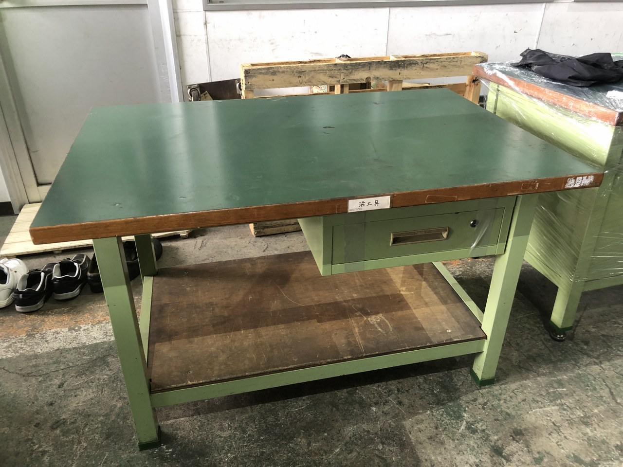 中古作業机 【作業台】W1200xD800xH745(mm) サカエ/SAKAE