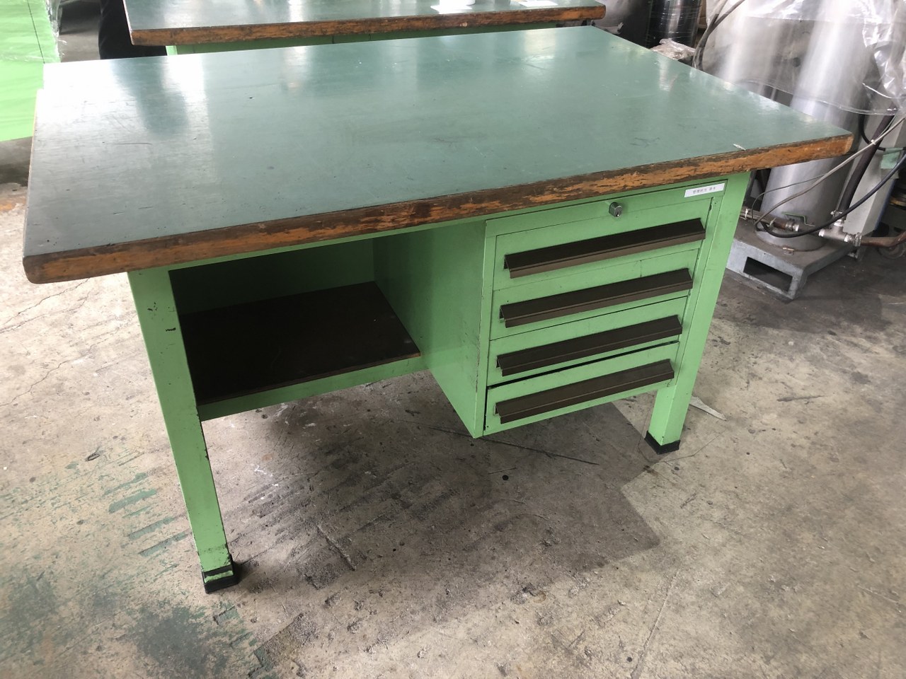 中古作業机 【作業台】W1200xD800xH745(mm)　 不明