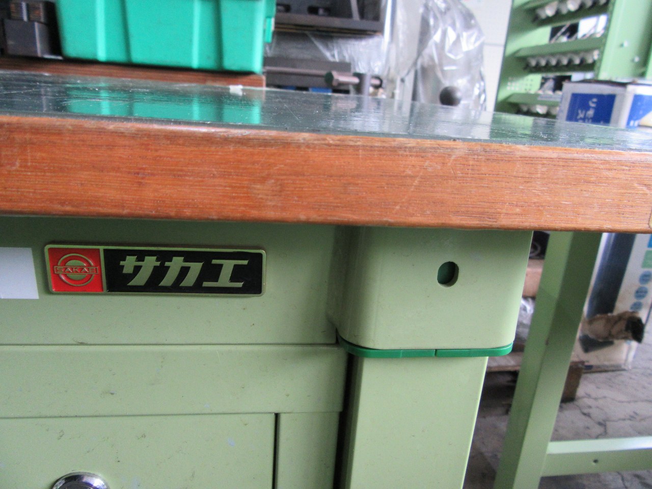 中古作業机 【作業台】W1200xD600xH745(mm) サカエ/SAKAE
