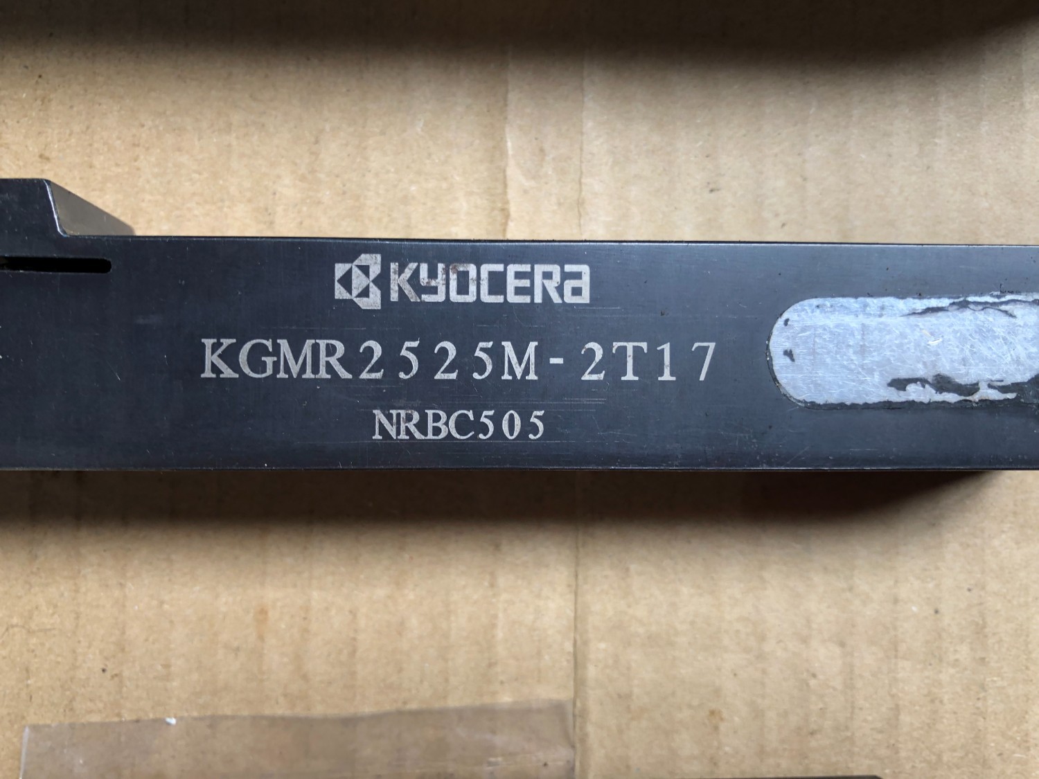 中古その他ねじ切り・ネジ造形工具 【バイトホルダー】KGMR2525M-2T17  京セラ